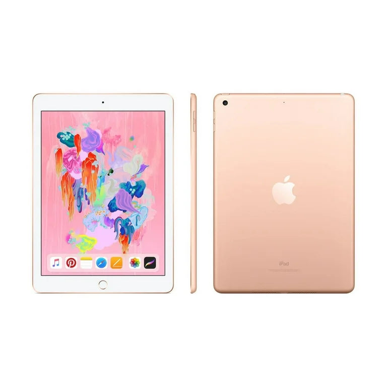 Apple iPad 6th Gen - 9.7", 32GB, Wi-Fi Tablet (Gold)